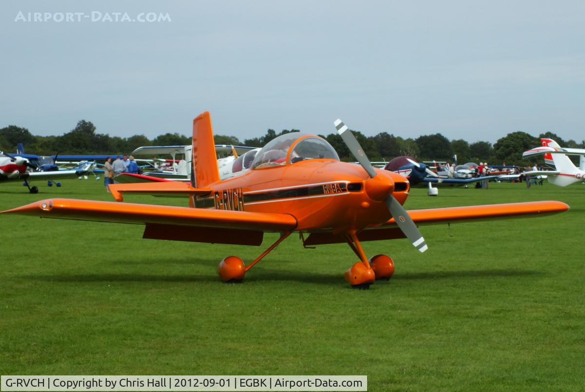 G-RVCH, 2009 Vans RV-8A C/N PFA 303-14116, at the LAA Rally 2012, Sywell
