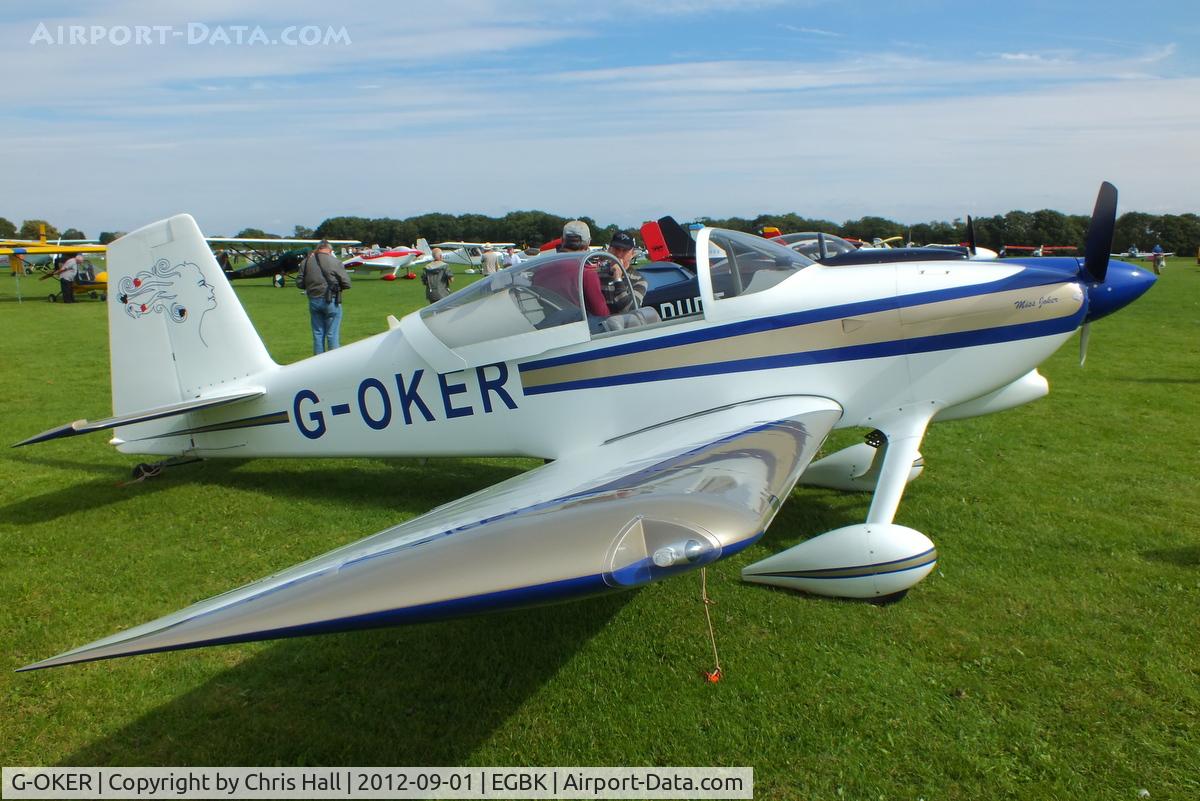 G-OKER, 2004 Vans RV-7 C/N PFA 323-14233, at the LAA Rally 2012, Sywell
