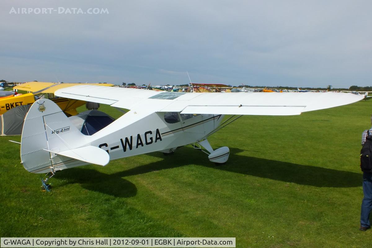 G-WAGA, 1987 Wag-Aero Wag-a-Bond C/N PFA 137-10886, at the LAA Rally 2012, Sywell