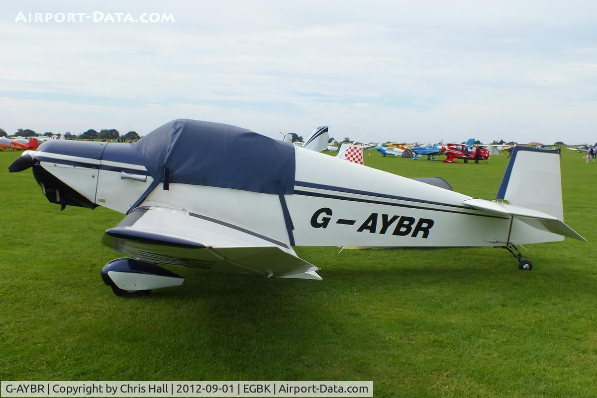 G-AYBR, 1964 Jodel D-112 Club C/N 1259, at the LAA Rally 2012, Sywell