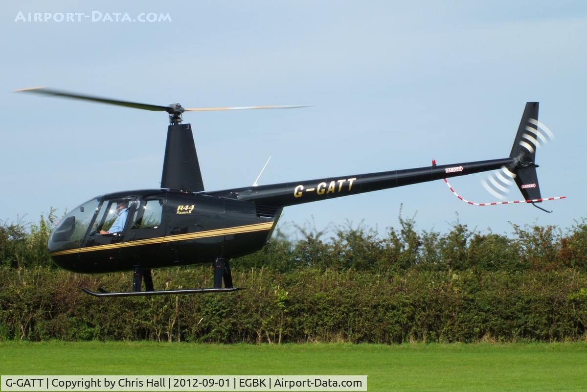G-GATT, 2004 Robinson R44 Raven II C/N 10531, at the LAA Rally 2012, Sywell