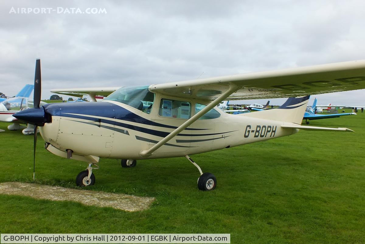 G-BOPH, 1979 Cessna TR182 Turbo Skylane RG C/N R182-01031, at the LAA Rally 2012, Sywell