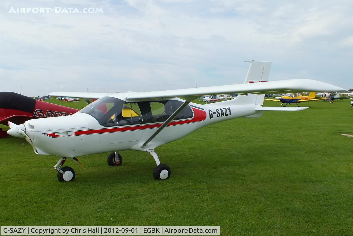 G-SAZY, 2004 Jabiru J400 C/N PFA 325-14057, at the LAA Rally 2012, Sywell