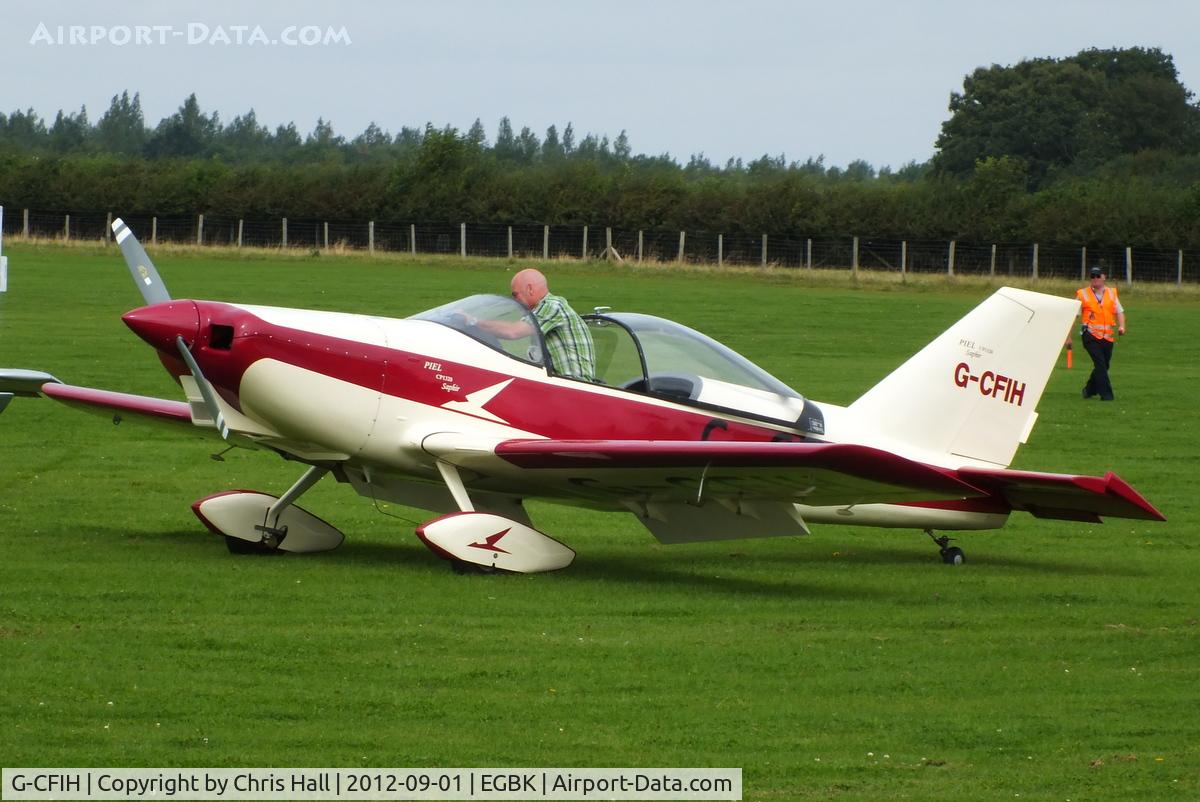 G-CFIH, 2008 Piel CP-1320 Saphir C/N PFA 170-11266, at the LAA Rally 2012, Sywell