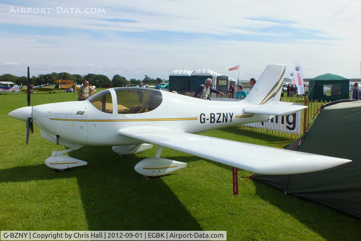 G-BZNY, 2002 Europa XS Tri-Gear C/N PFA 247-13355, at the LAA Rally 2012, Sywell