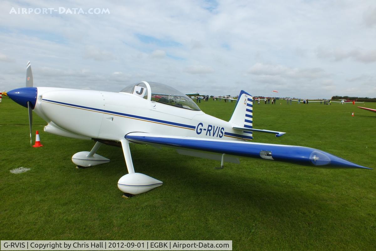 G-RVIS, 2003 Vans RV-8 C/N PFA 303-14031, at the LAA Rally 2012, Sywell