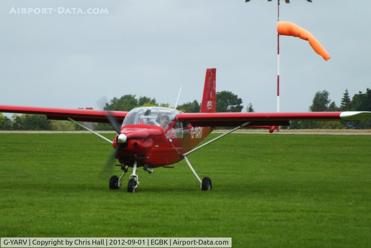 G-YARV, 1988 AVR Super 2 C/N PFA 152-11127, at the at the LAA Rally 2012, Sywell