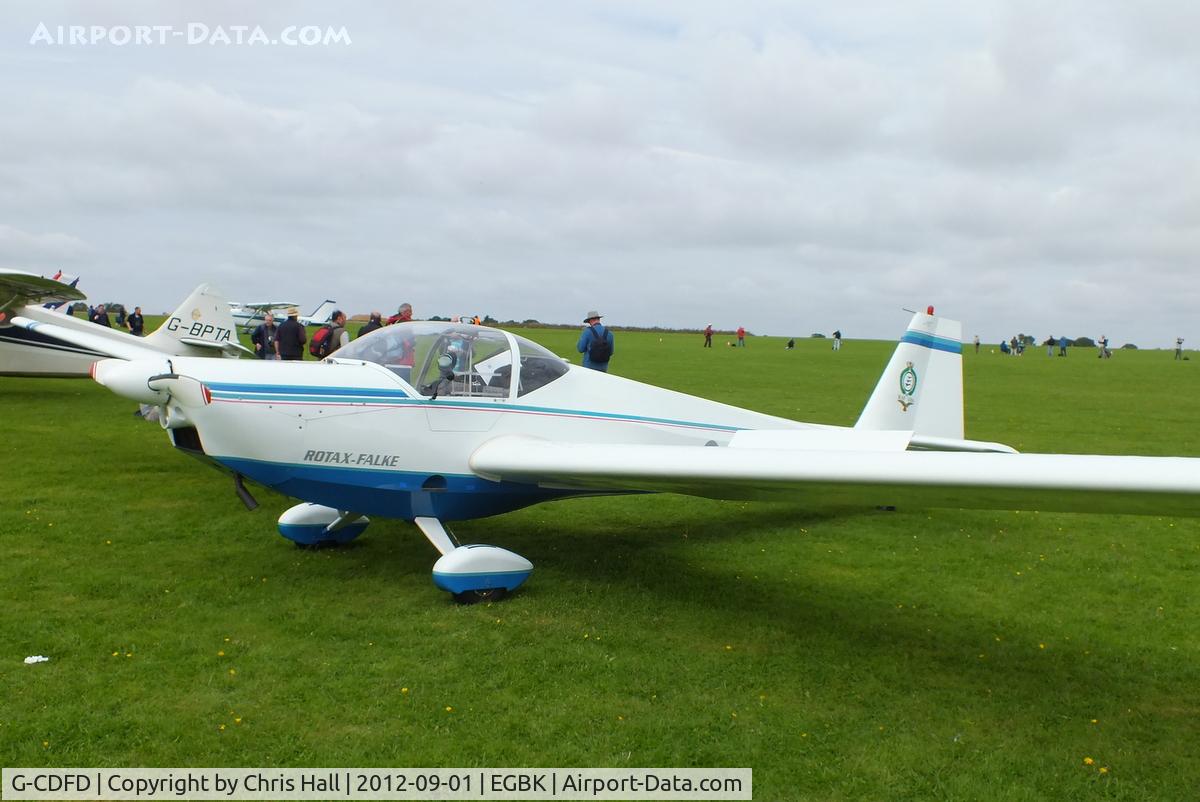 G-CDFD, 2004 Scheibe SF-25C Falke C/N 44705, at the at the LAA Rally 2012, Sywell
