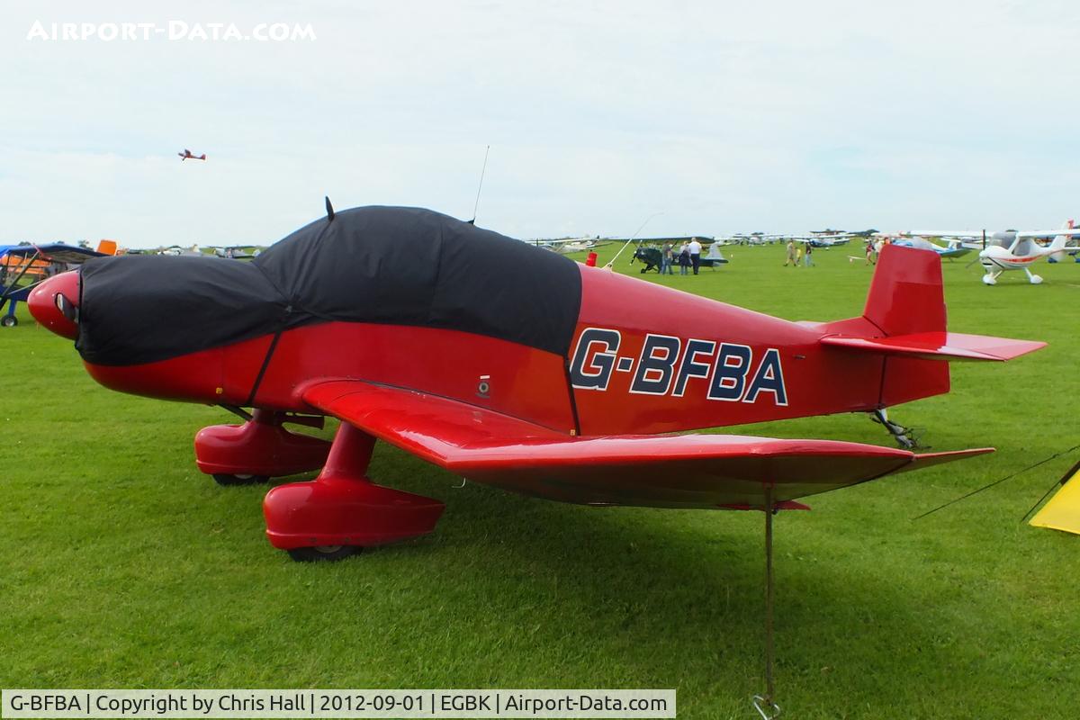 G-BFBA, 1959 SAN Jodel DR-100A Ambassadeur C/N 88, at the at the LAA Rally 2012, Sywell