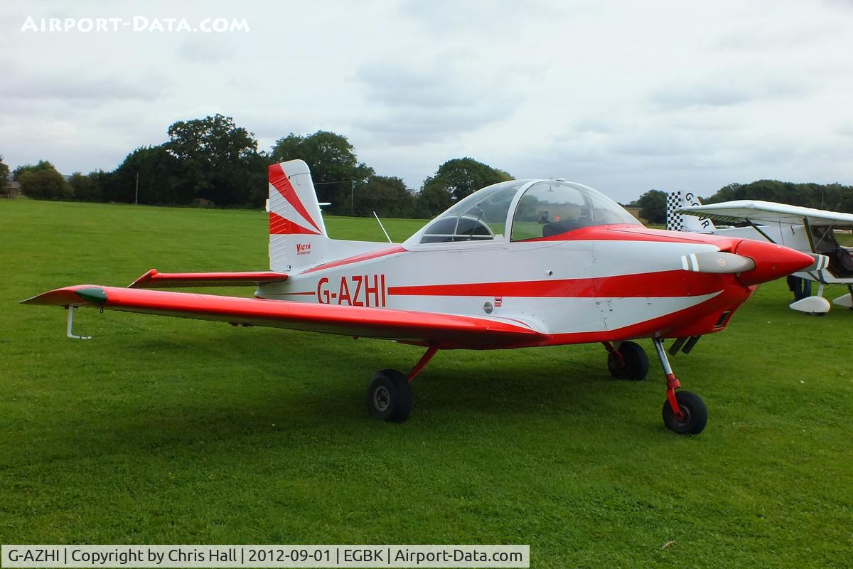 G-AZHI, 1971 AESL Glos-Airtourer Super 150/T5 C/N A540, at the at the LAA Rally 2012, Sywell