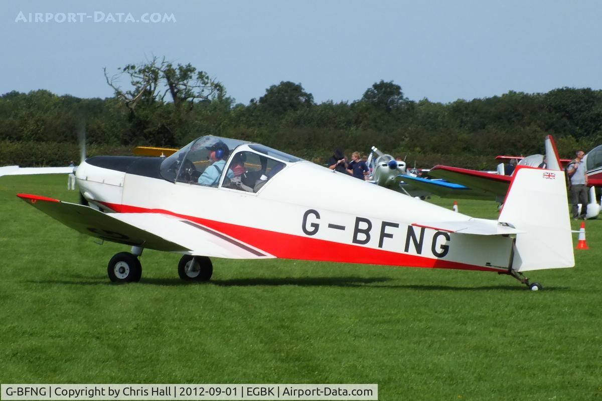 G-BFNG, 1966 Jodel D-112 C/N 1321, at the at the LAA Rally 2012, Sywell