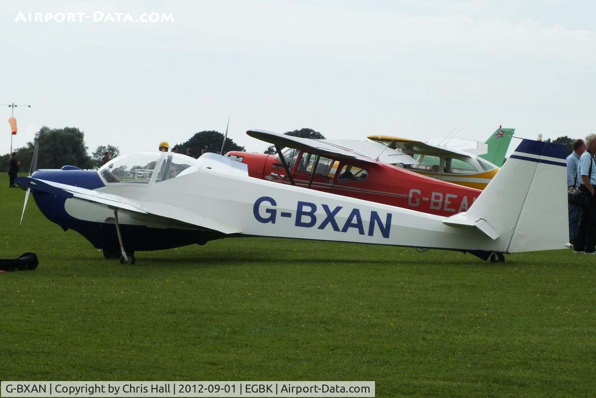 G-BXAN, 1980 Scheibe SF-25C Falke C/N 44299, at the at the LAA Rally 2012, Sywell