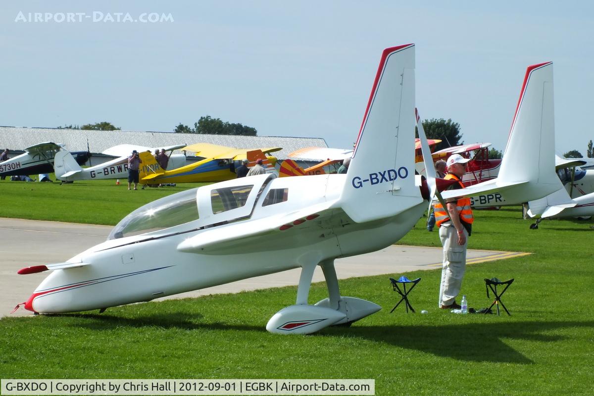 G-BXDO, 1998 Co-Z Cozy Mark III C/N PFA 159-12032, at the at the LAA Rally 2012, Sywell
