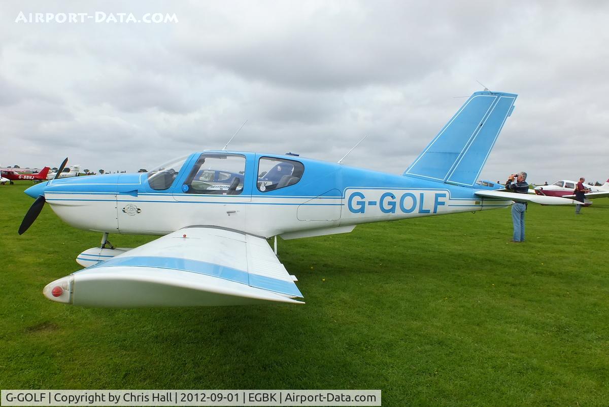 G-GOLF, 1982 Socata TB-10 Tobago C/N 250, at the at the LAA Rally 2012, Sywell