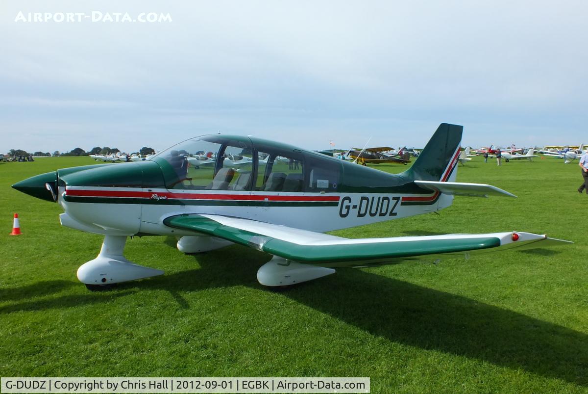 G-DUDZ, 1997 Robin DR-400-180 Regent Regent C/N 2367, at the at the LAA Rally 2012, Sywell
