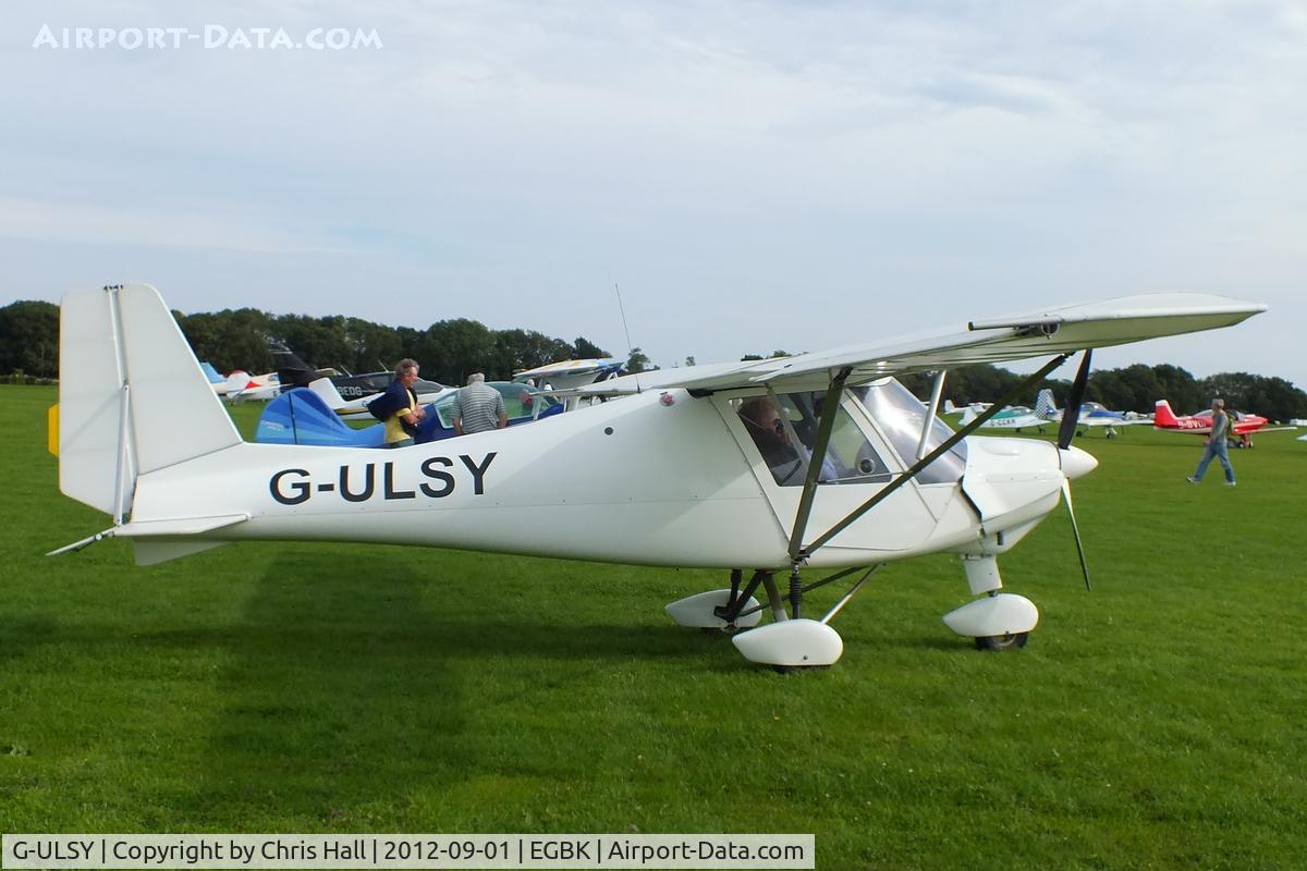 G-ULSY, 2004 Comco Ikarus C42 FB80 C/N 0405-6603, at the at the LAA Rally 2012, Sywell