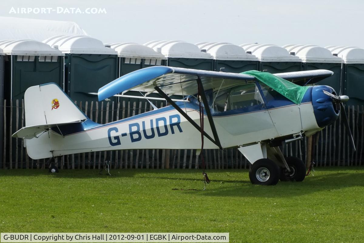 G-BUDR, 1992 Denney Kitfox Mk3 C/N PFA 172-12107, at the at the LAA Rally 2012, Sywell