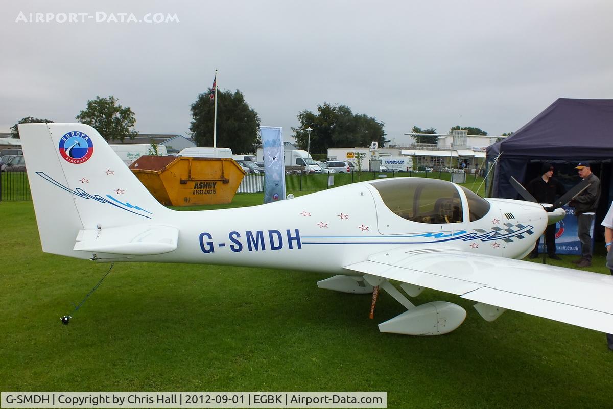 G-SMDH, 2006 Europa XS Tri-Gear C/N PFA 247-13367, at the at the LAA Rally 2012, Sywell