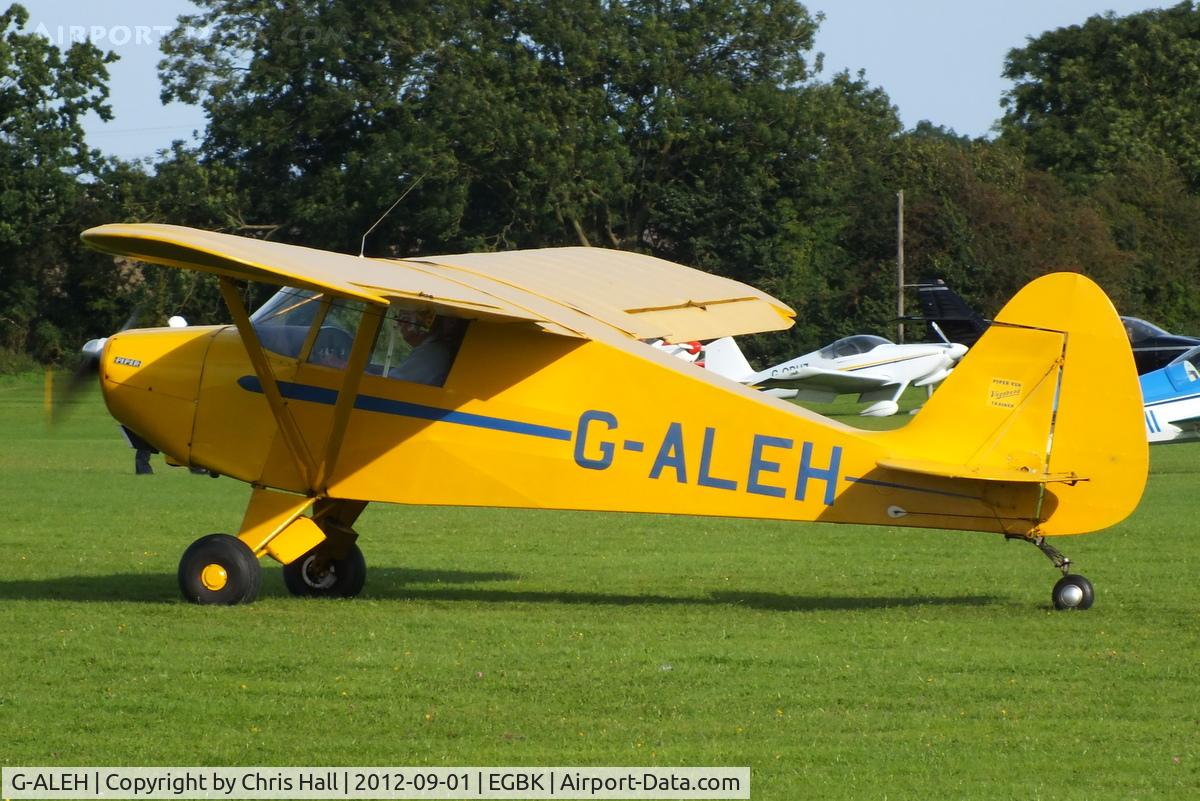 G-ALEH, 1948 Piper PA-17 Vagabond C/N 17-87, at the at the LAA Rally 2012, Sywell