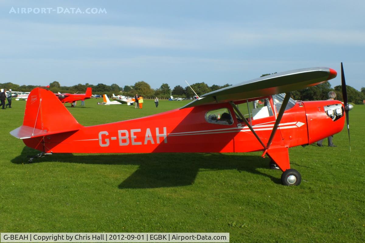 G-BEAH, 1946 Auster J-2 Arrow C/N 2366, at the at the LAA Rally 2012, Sywell