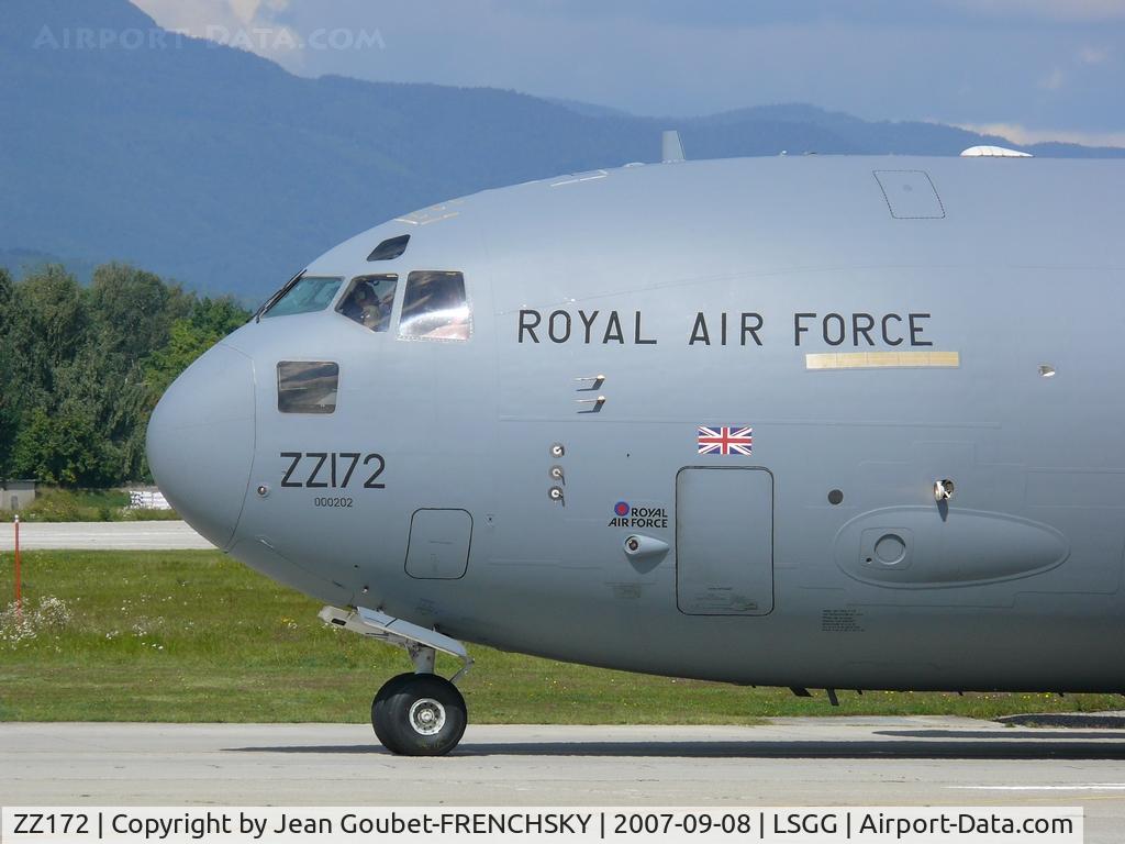 ZZ172, 2000 Boeing C-17A Globemaster III C/N F-078, 99 Sqn RAF Brize Norton