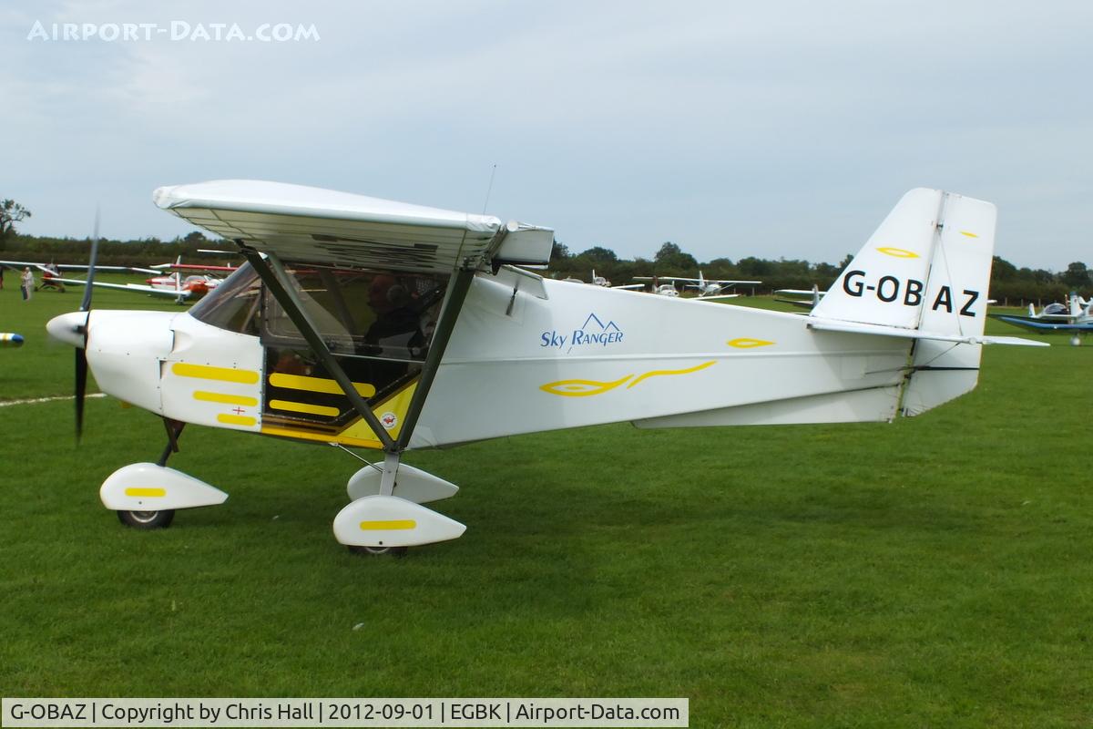 G-OBAZ, 2003 Best Off Skyranger 912(2) C/N BMAA/HB/322, at the at the LAA Rally 2012, Sywell