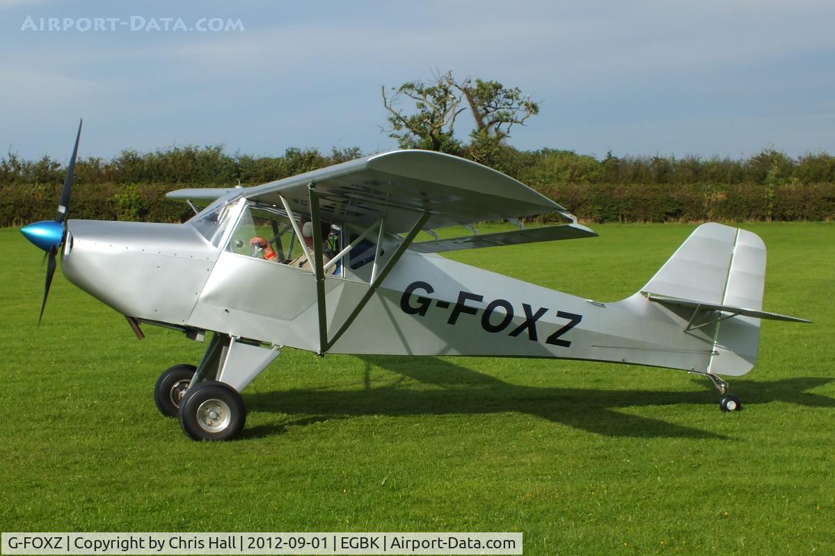 G-FOXZ, 2004 Denney Kitfox C/N PFA 172-11834, at the at the LAA Rally 2012, Sywell