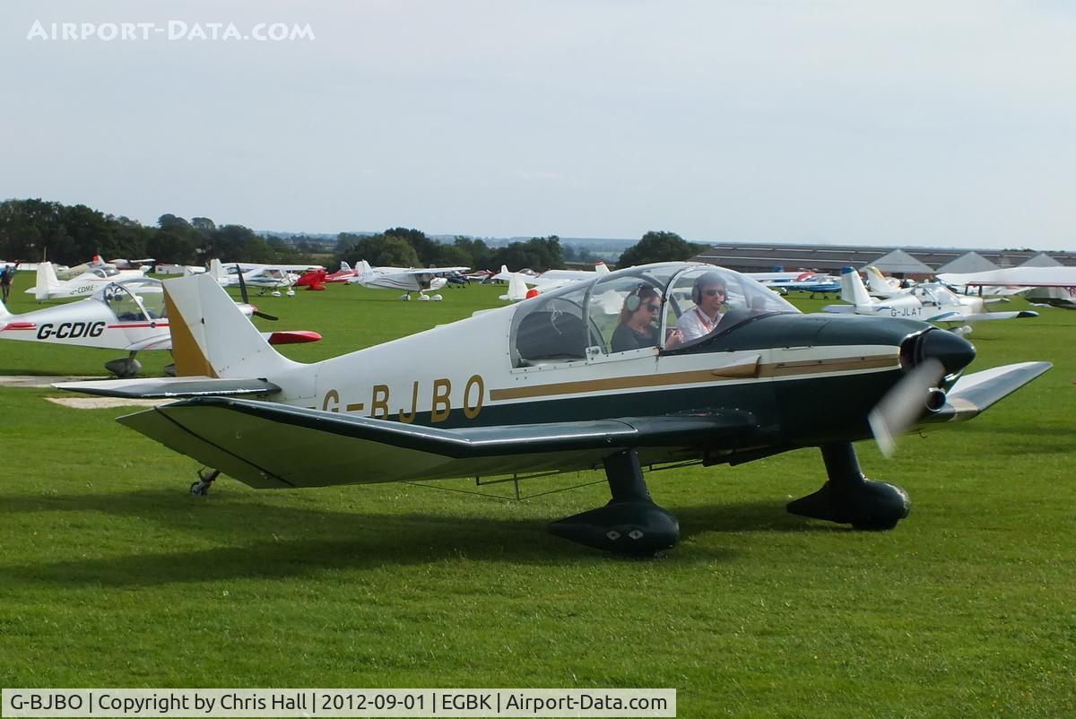 G-BJBO, 1966 CEA Jodel DR-250-160 Capitaine C/N 40, at the at the LAA Rally 2012, Sywell