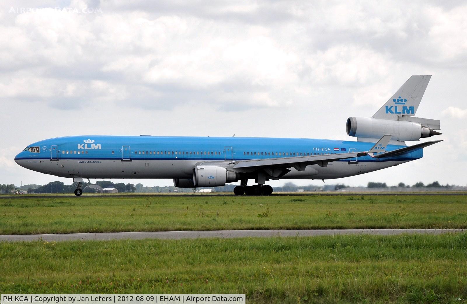 PH-KCA, 1993 McDonnell Douglas MD-11 C/N 48555, KLM MD-11