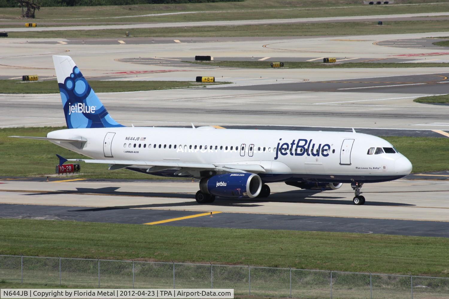 N644JB, 2006 Airbus A320-232 C/N 2880, Jet Blue A320