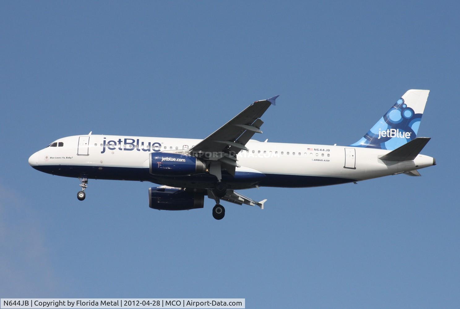 N644JB, 2006 Airbus A320-232 C/N 2880, Jet Blue A320