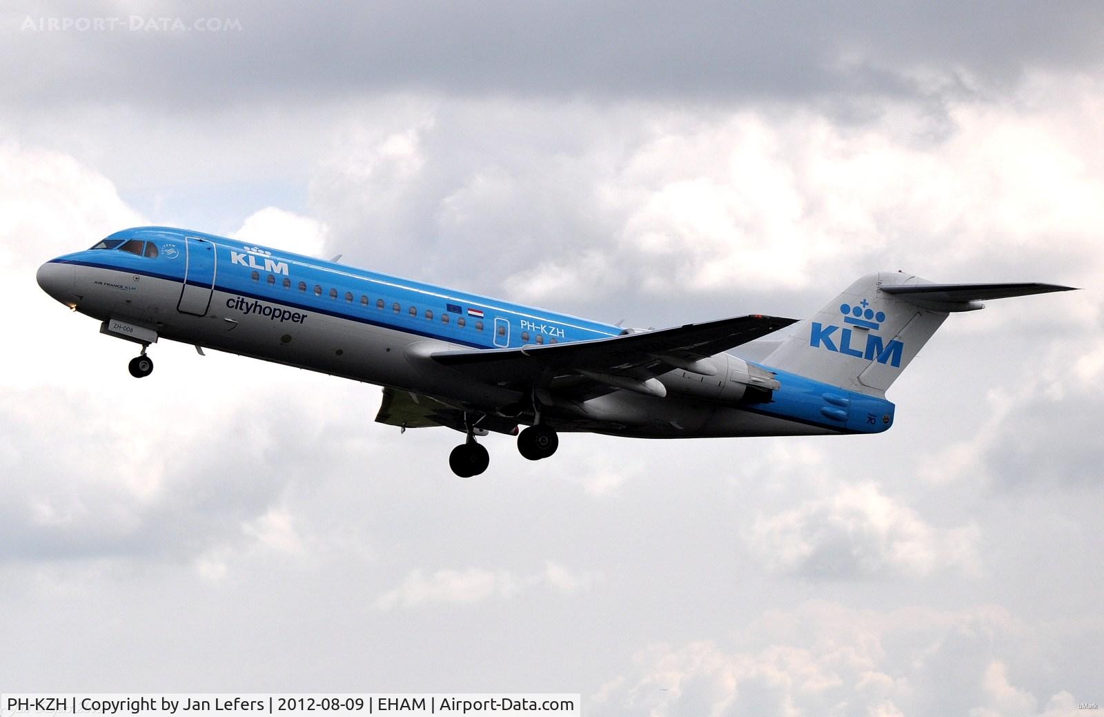 PH-KZH, 1997 Fokker 70 (F-28-0070) C/N 11583, KLM Fokker