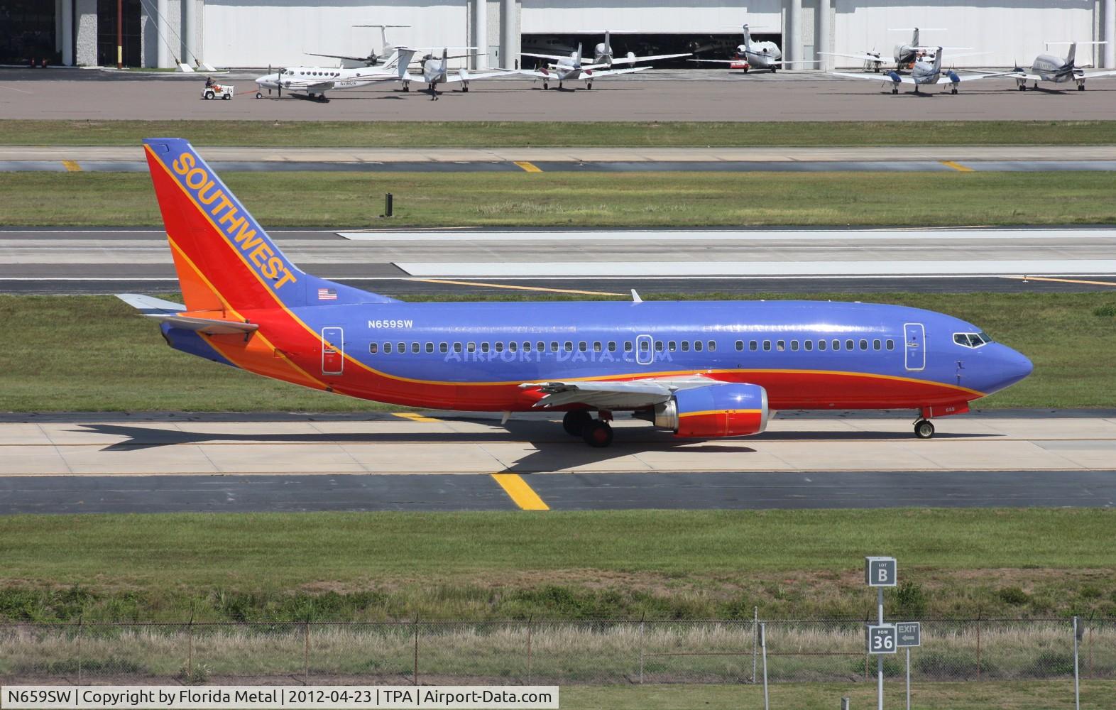 N659SW, 1985 Boeing 737-301 C/N 23229, Southwest 737