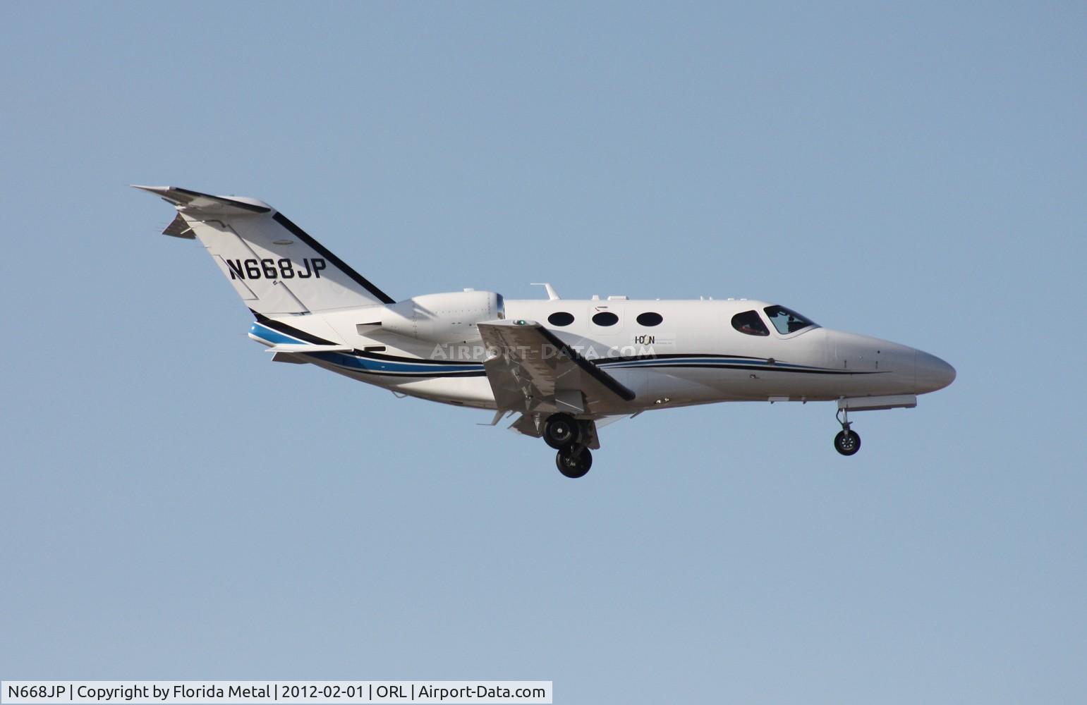 N668JP, 2011 Cessna 510 Citation Mustang C/N 510-0377, Cessna 510
