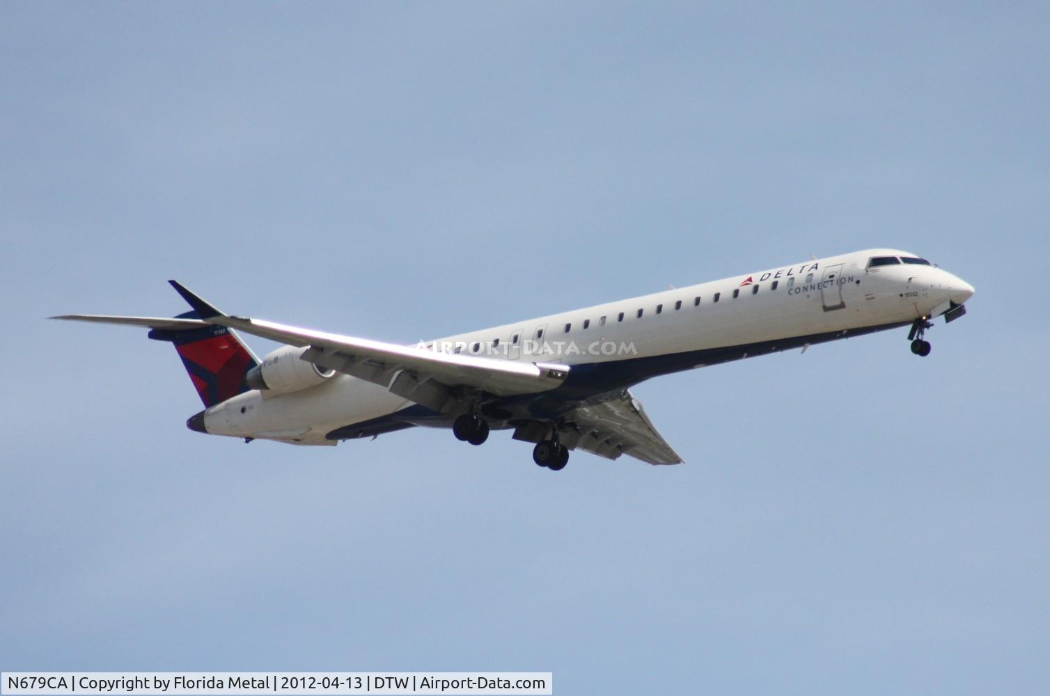 N679CA, 2007 Bombardier CRJ-900ER (CL-600-2D24) C/N 15132, Comair CRJ-900