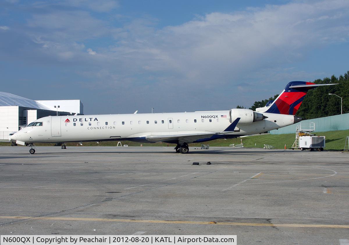 N600QX, 2001 Bombardier CRJ-701 (CL-600-2C10) Regional Jet C/N 10005, ATL AIR TRAN HANGAR - KATL