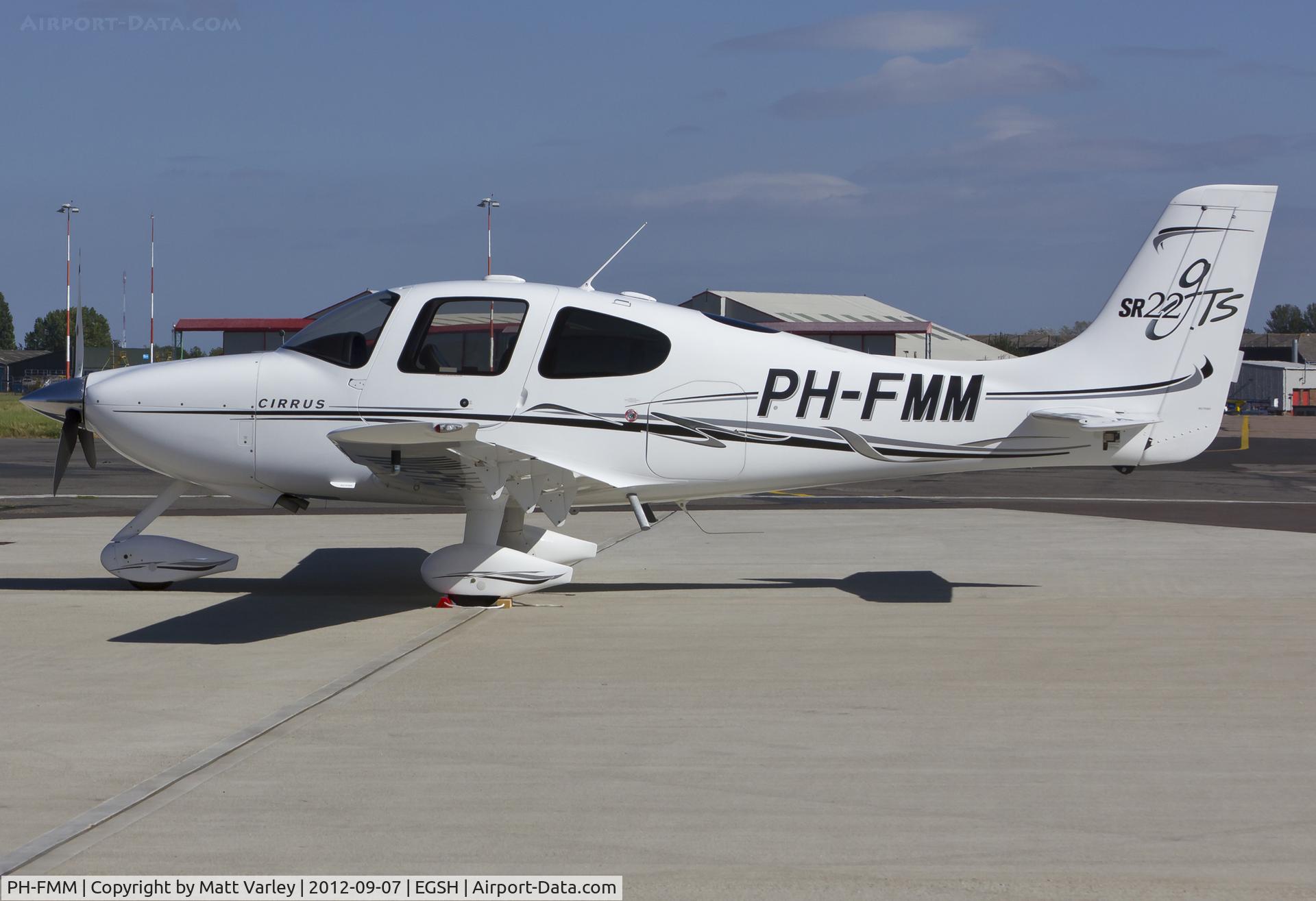 PH-FMM, 2006 Cirrus SR22 GTS C/N 1832, Sat on stand at SaxonAir.