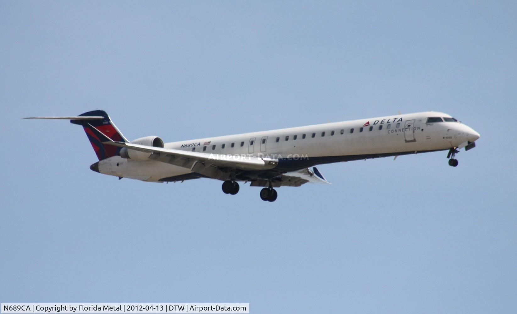 N689CA, 2007 Bombardier CRJ-900ER (CL-600-2D24) C/N 15133, Comair CRJ-900
