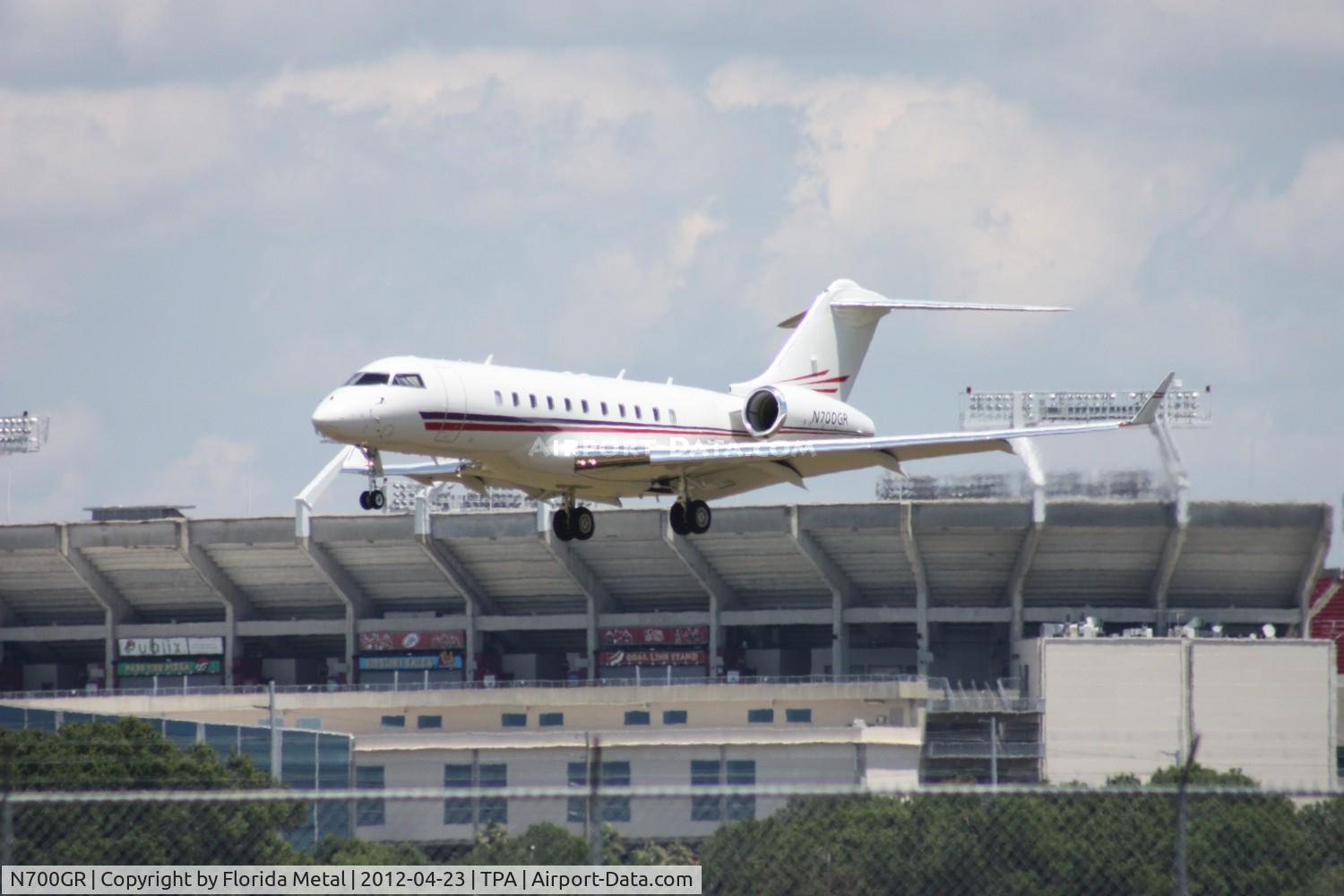 N700GR, Bombardier BD-700-1A11 Global 5000 C/N 9366, Global 5000
