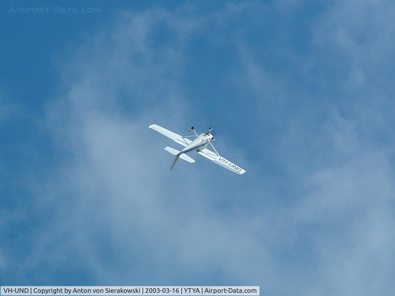 VH-UND, Cessna A152 Aerobat C/N A1520775, VH-UND @ YTYA Tyabb 2003 PAC Air Show