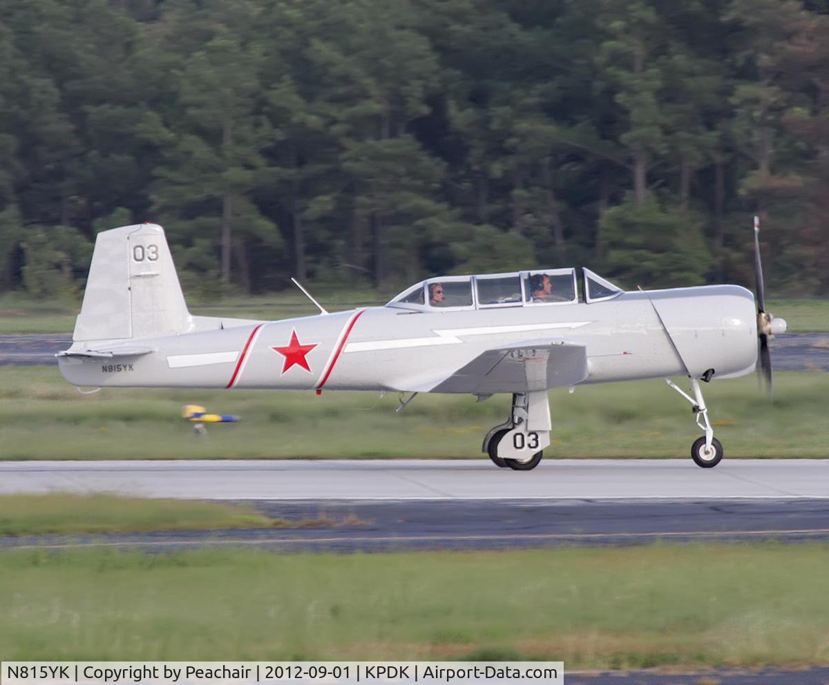 N815YK, 1987 Nanchang CJ-6A C/N 4432003, Take off from PDK - where'd he go?