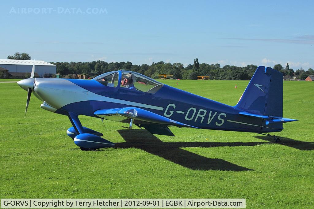 G-ORVS, 2007 Vans RV-9 C/N PFA 320-13999, 2007 Vans RV-9, c/n: PFA 320-13999
