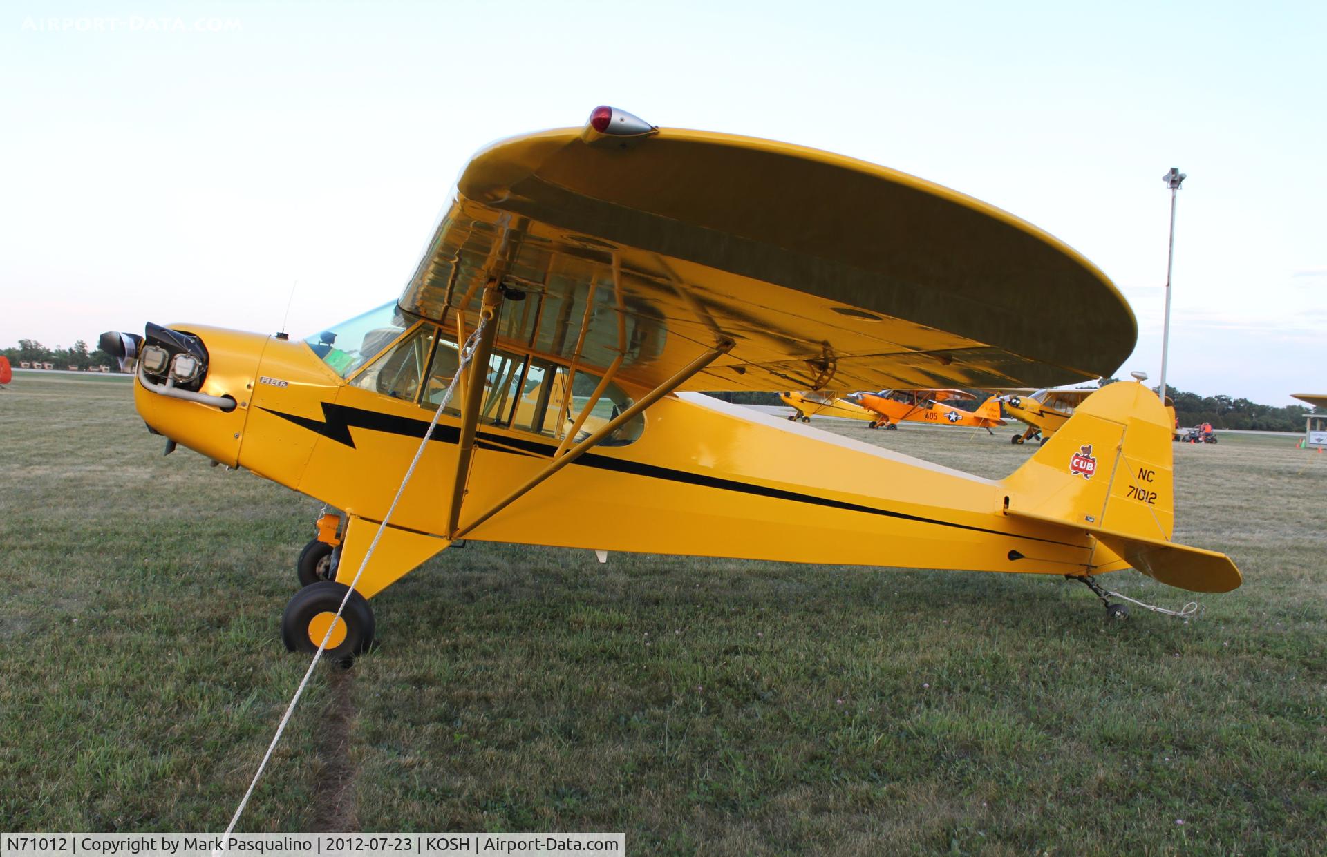 N71012, Piper J3C-65 Cub C/N 18028, Piper J3C-65