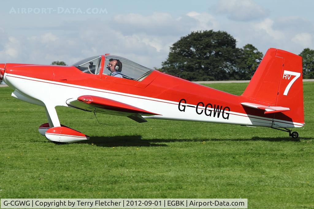 G-CGWG, 2011 Vans RV-7 C/N PFA 323-14486, 2011 Waters G Vans RV-7, c/n: PFA 323-14486