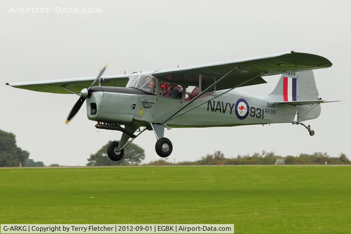 G-ARKG, 1952 Auster J-5G Autocar C/N 3061, 1952 Auster J-5G Autocar, c/n: 3061