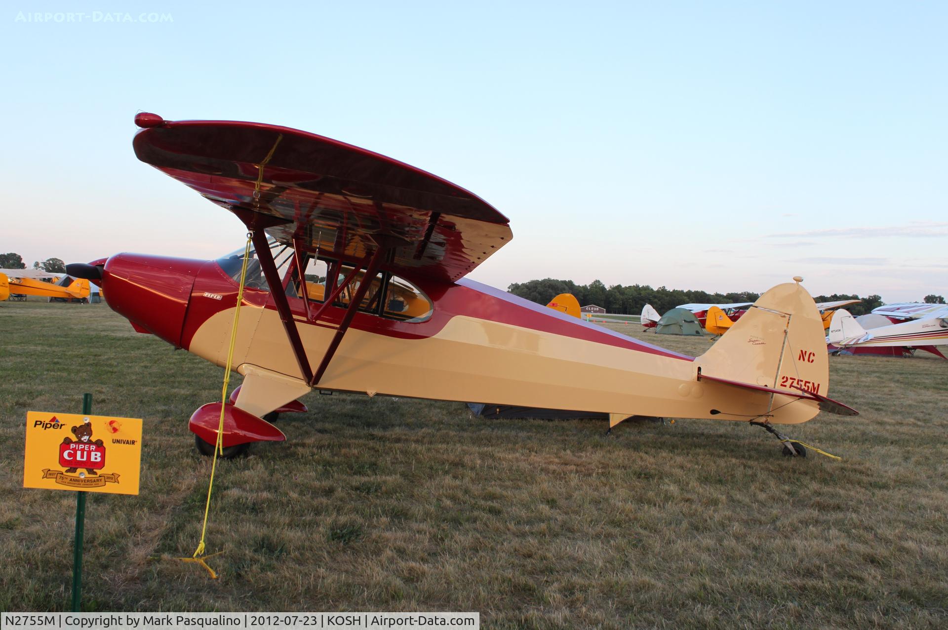N2755M, 1946 Piper PA-12 Super Cruiser C/N 12-1240, Piper PA-12
