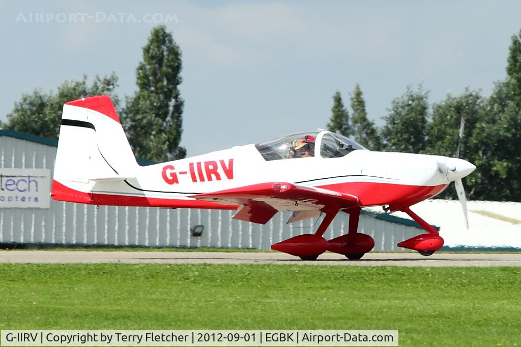 G-IIRV, 2011 Vans RV-7A C/N LAA 323-15074, 2011 Watson DS (Vans) RV-7A, c/n: LAA 323-15074