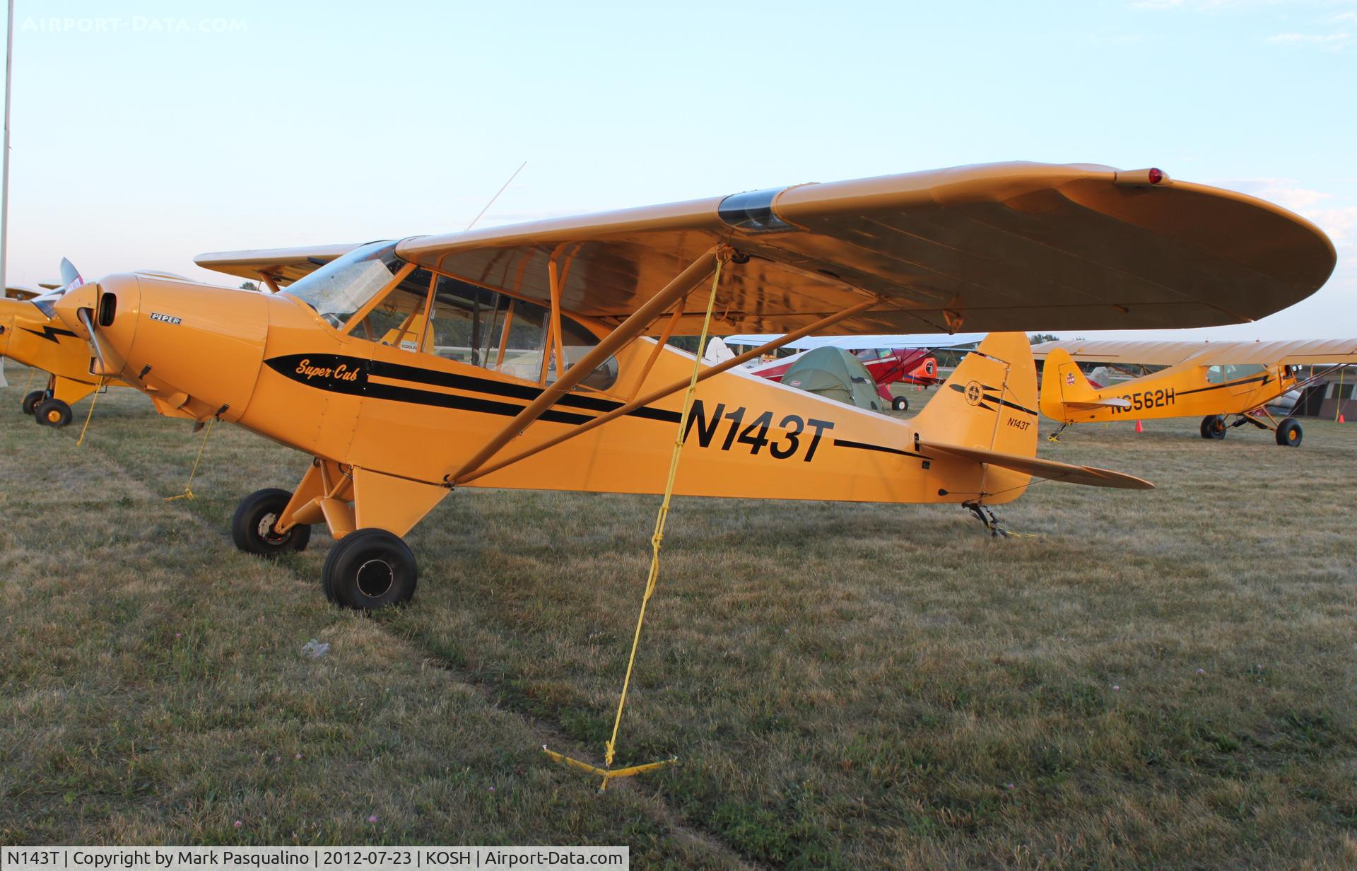 N143T, 1953 Piper PA-18-105 SPECIAL C/N 18-2257, Piper PA-18-105 Special