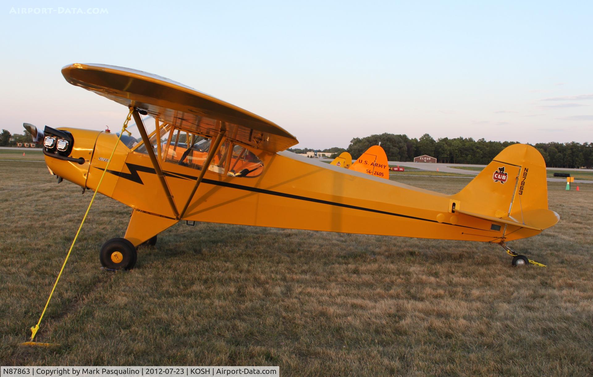 N87863, 1946 Piper J3C-65 Cub C/N 15481, Piper J3C-65