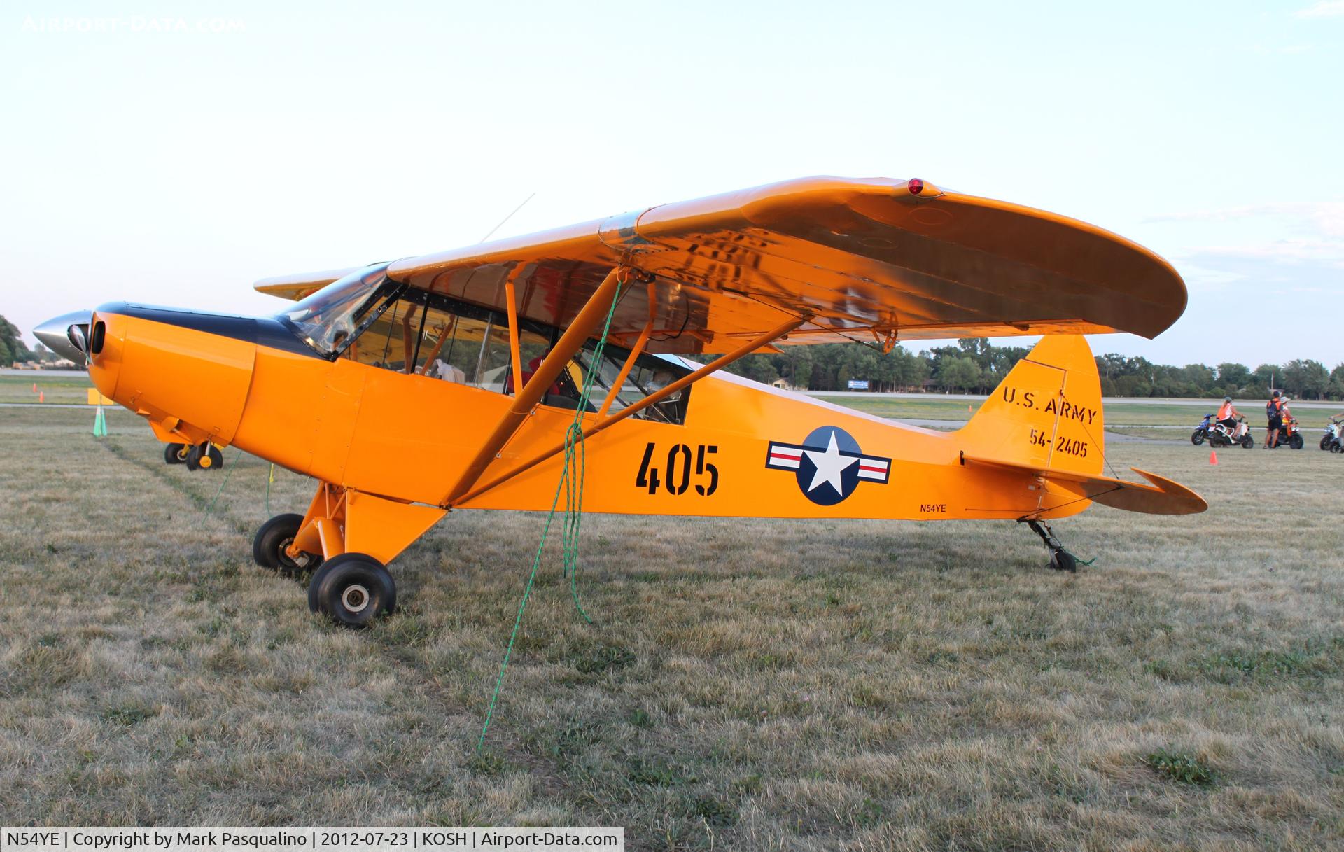 N54YE, 1954 Piper PA-18-135 Super Cub Super Cub C/N 18-3605, Piper PA-18-135